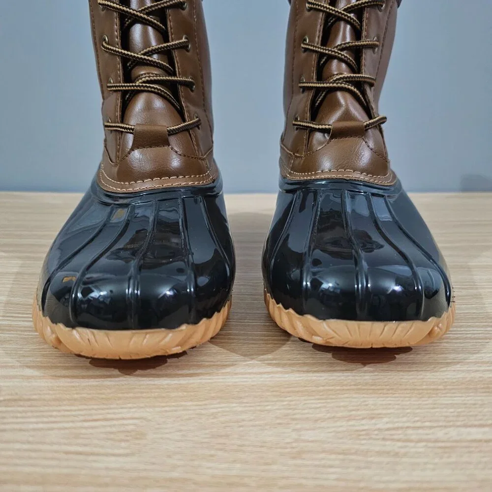 Sporto Boot Danielle Duck Womens Outdoor Shoe Insulated Brown Black Size 9